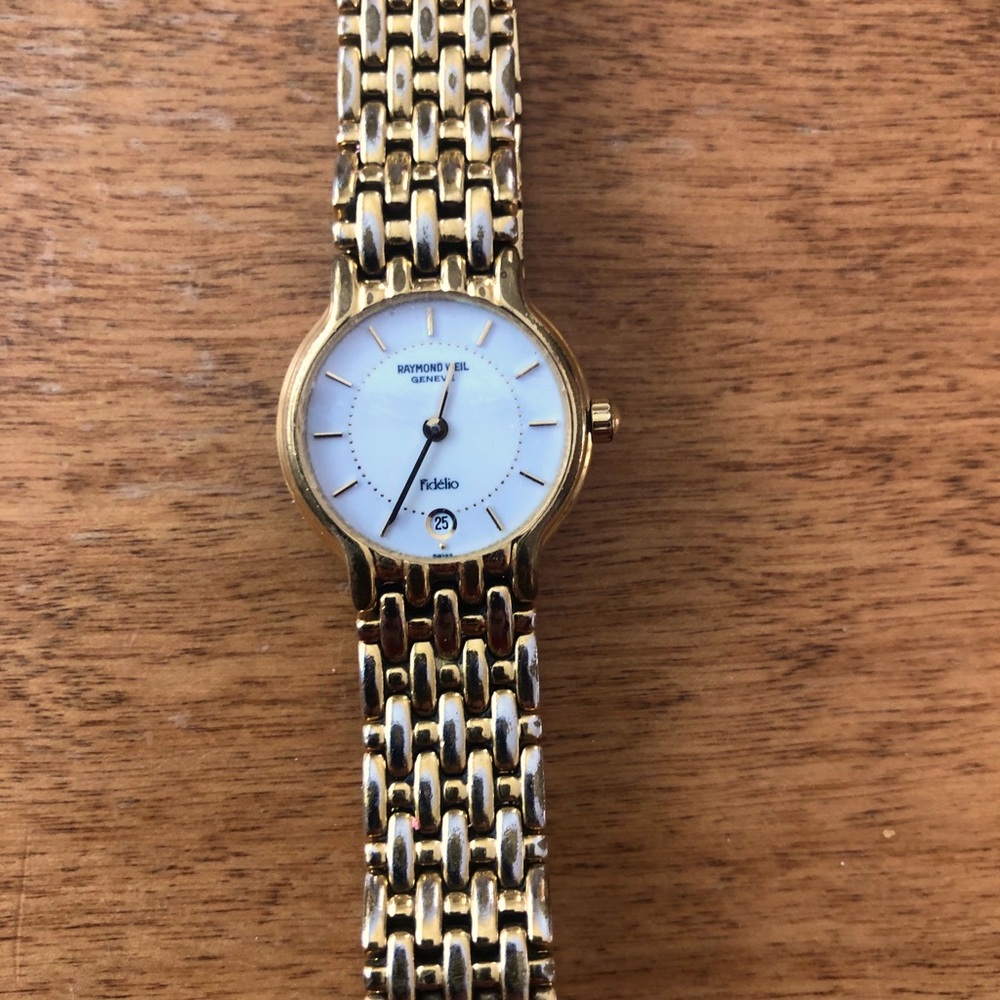 Raymond Weil Gold plated watch